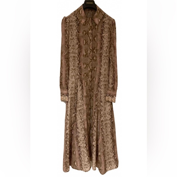 Emilia Wickstead Dresses Emilia Wickstead Pink Pattern Shirt Dress